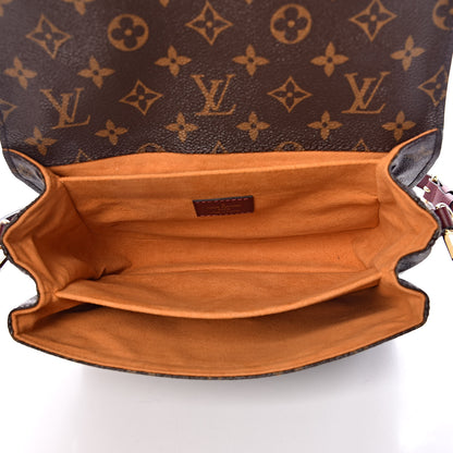 Louis Vuitton Monogram Braided Pochette Metis Safran 5 of 10