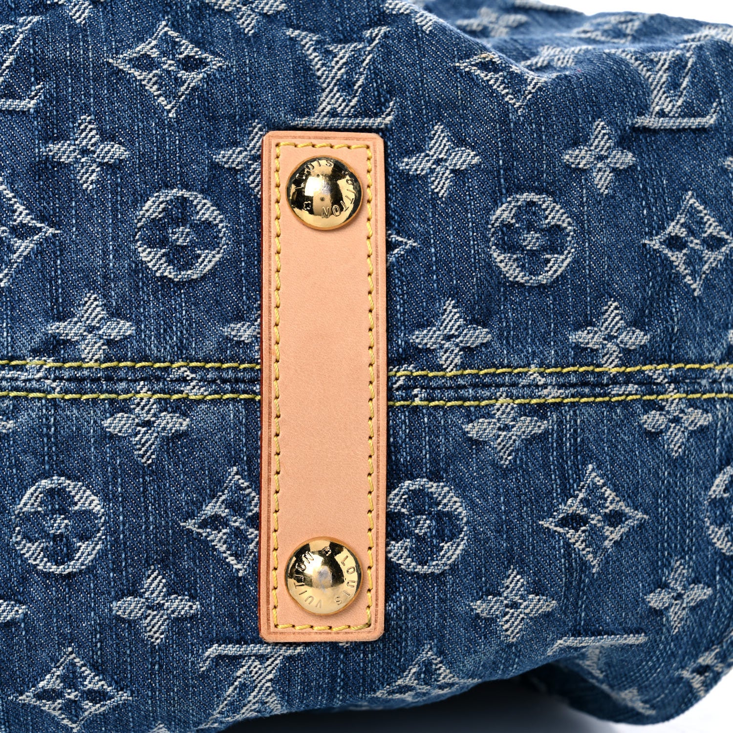 Louis Vuitton Denim Neo Cabby MM Blue 9 of 16