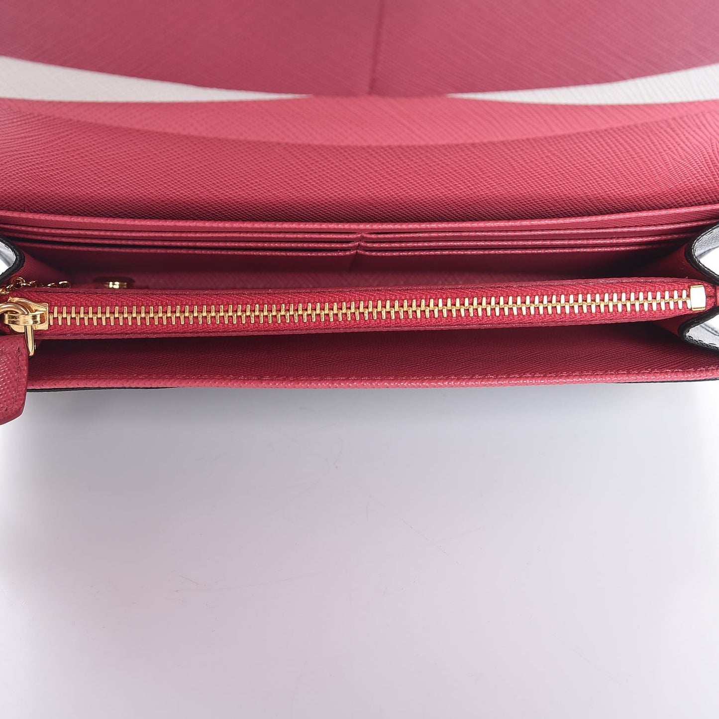 Saffiano Continental Flap Wallet Black Ibisco