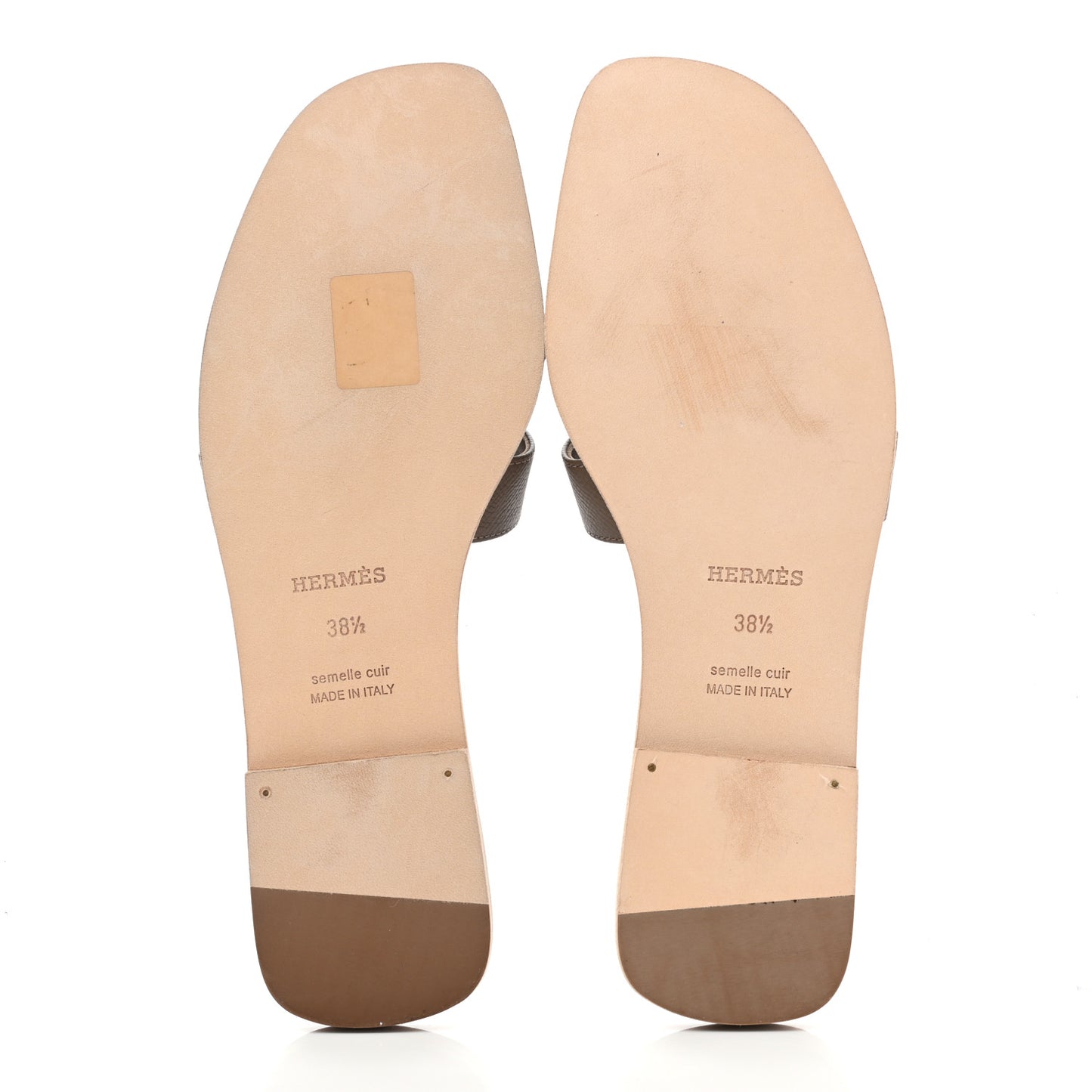 Epsom Oran Sandals 38.5 Etoupe