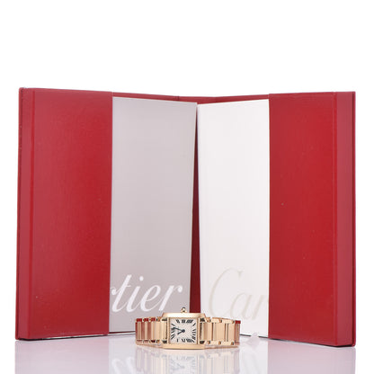 Cartier 18K Yellow Gold 20mm Tank Francaise Quartz Watch 9 of 9