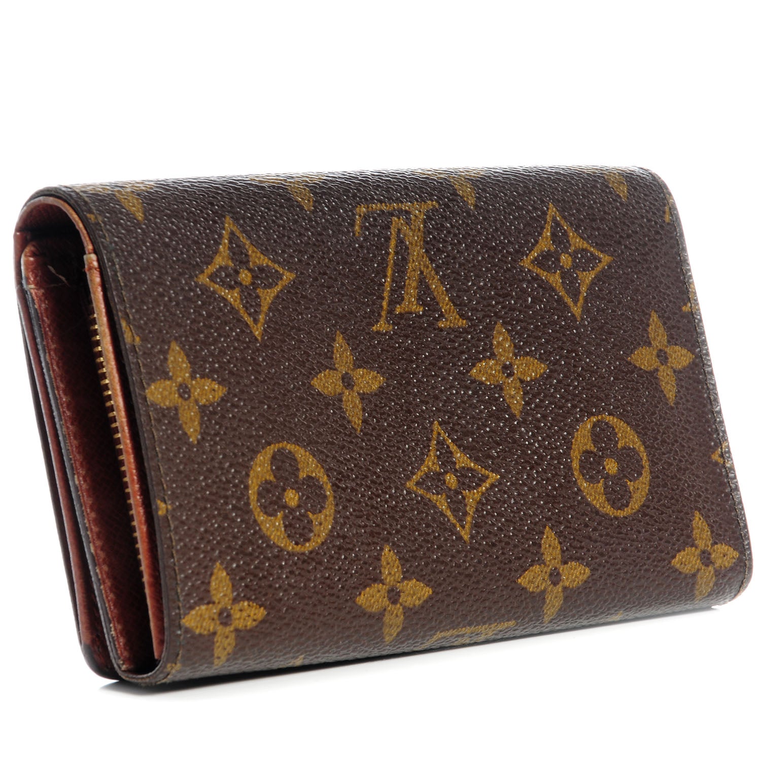 Louis Vuitton Monogram Porte-Monnaie Tresor Wallet 3 of 6