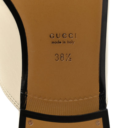 Gucci Malaga Kid Womens Princetown Slippers 38.5 Mystic White 6 of 8