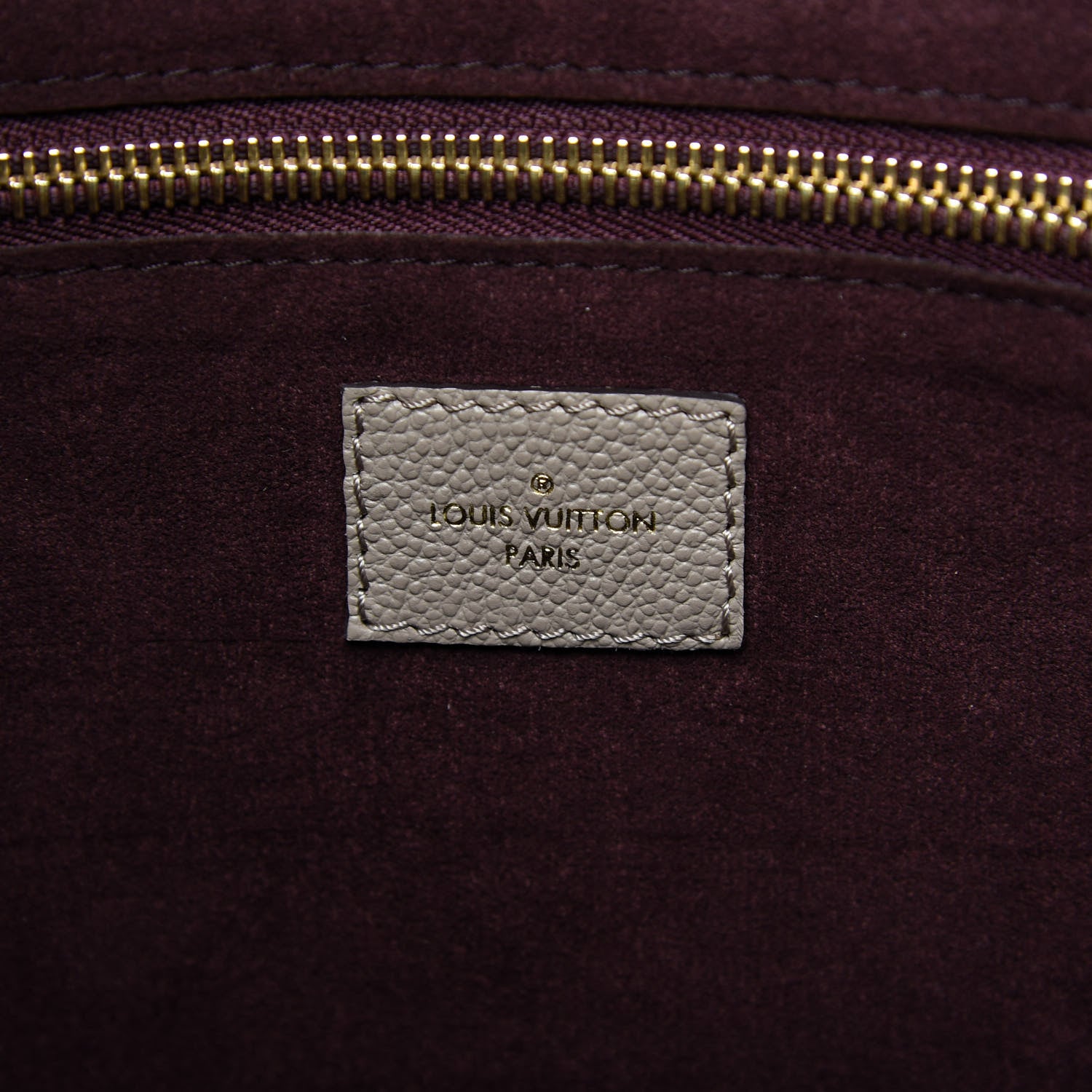 Louis Vuitton Empreinte Monogram Giant Neverfull MM Tourterelle 8 of 10