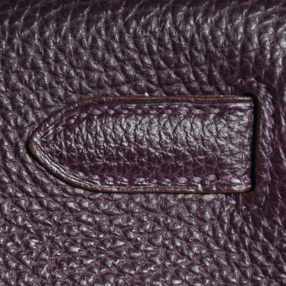 Hermes Togo Kelly Retourne 35 Raisin 12 of 27