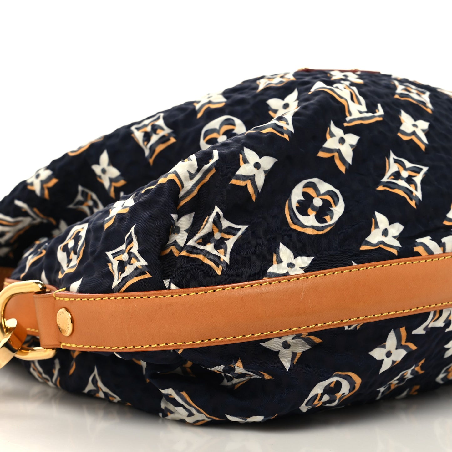 Canvas Monogram Cruise Bulles MM Navy