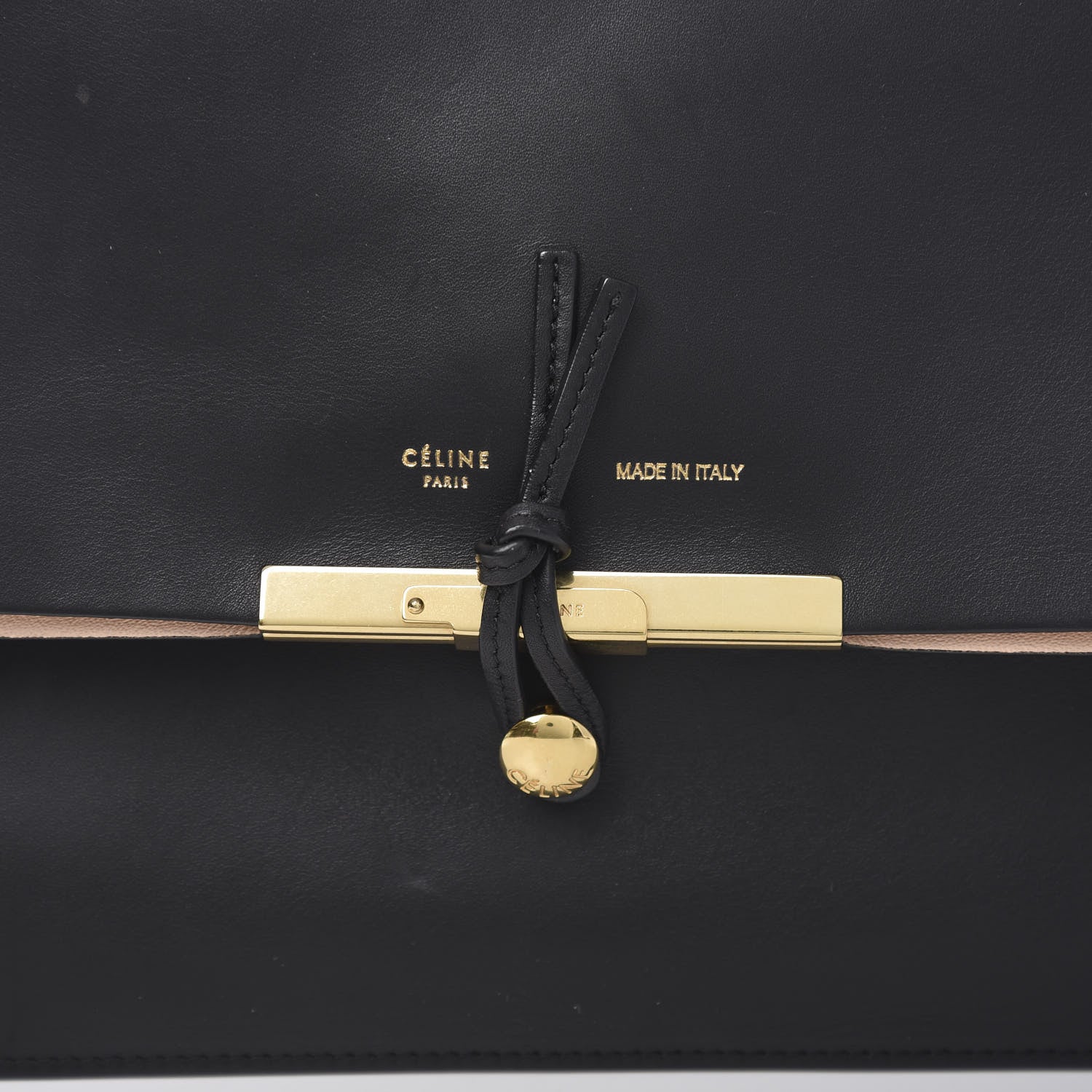 Celine Calfskin Blade Flap Black 13 of 13