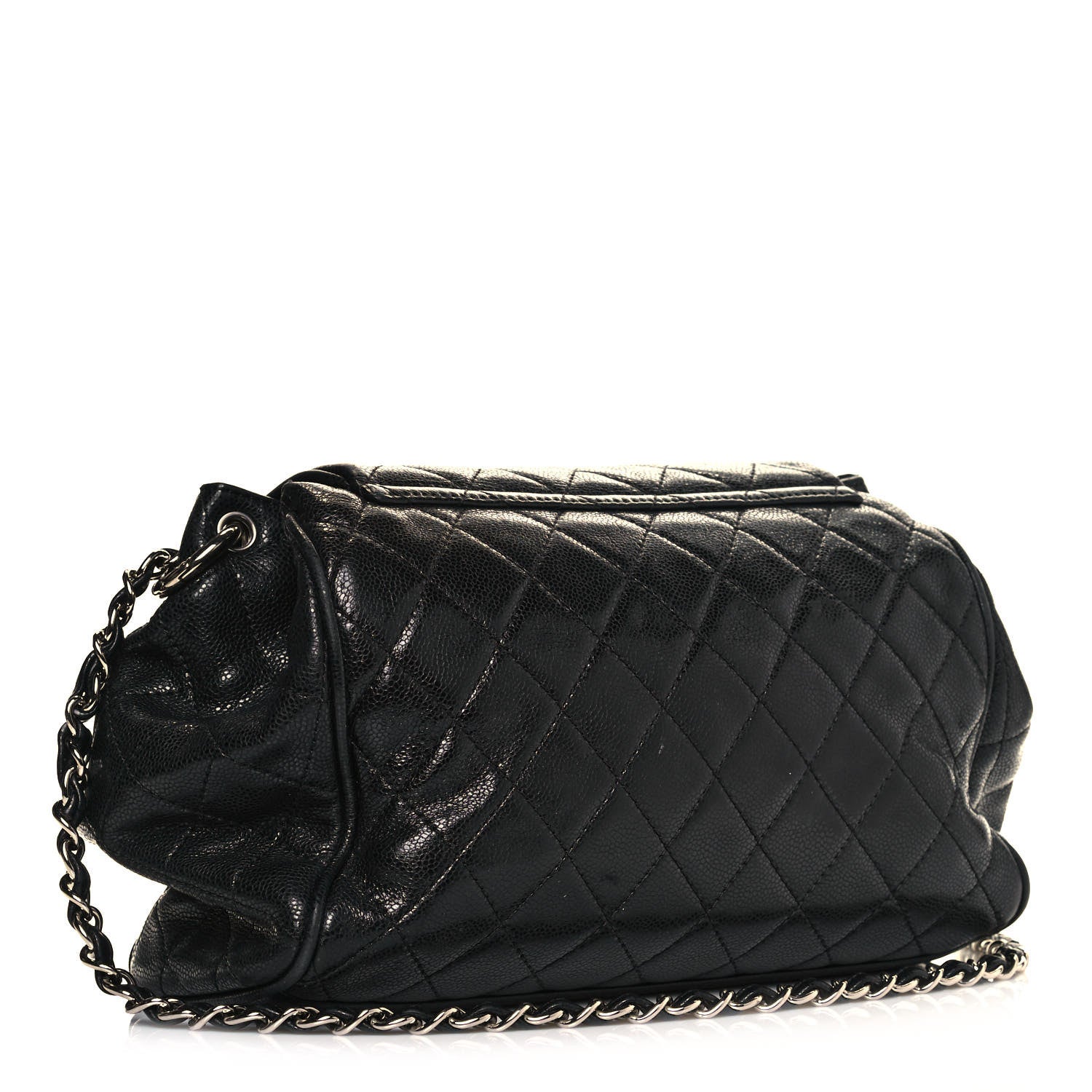 Chanel Caviar Quilted Timeless Accordion Flap Black 2 of 17