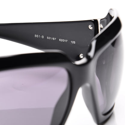 Bulgari Crystal 861-B Sunglasses Black 5 of 7