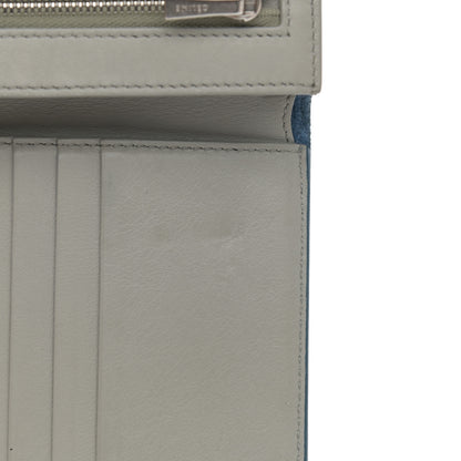 Celine Grained Calfskin Medium Multifunction Strap Wallet Cloud 11 of 11