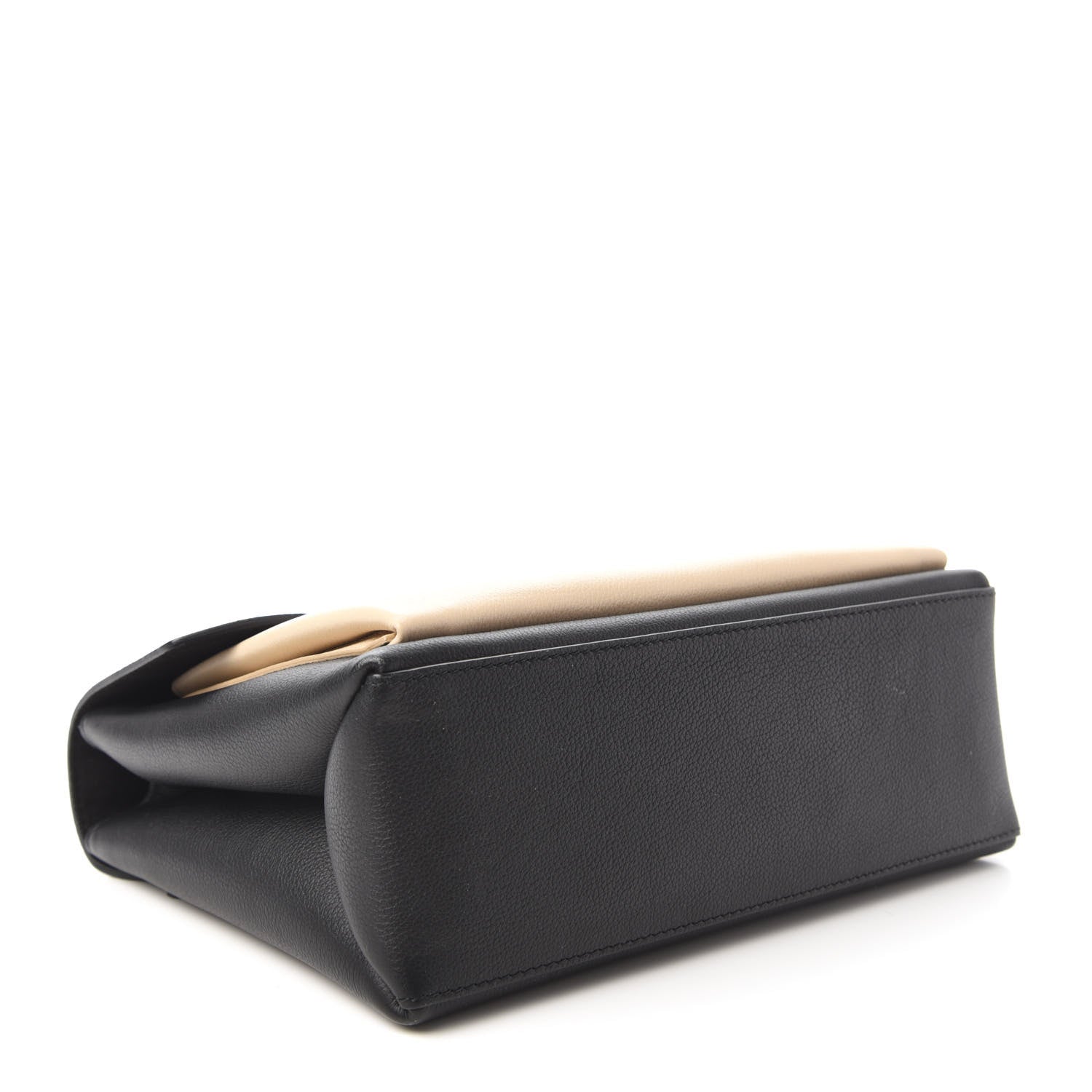 Louis Vuitton Soft Calfskin My Lockme Top Handle Vanille Black 4 of 9