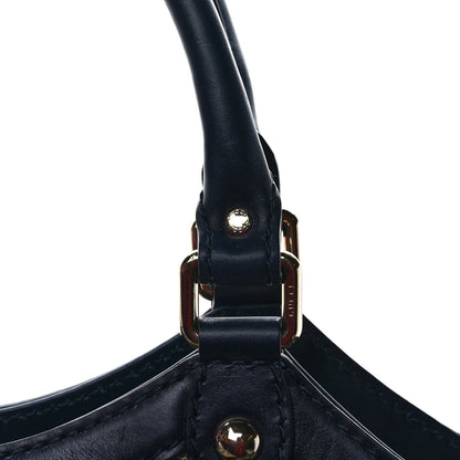 Gucci Monogram Calfskin Large Sukey Tote Beige Blue 10 of 11