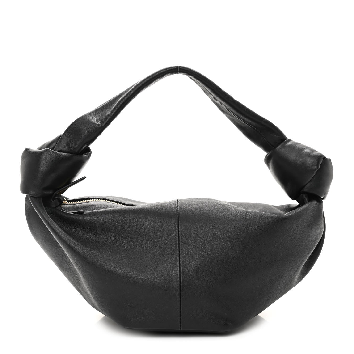 Bottega Veneta Calfskin Mini Double Knot Bag Black 1 of 8