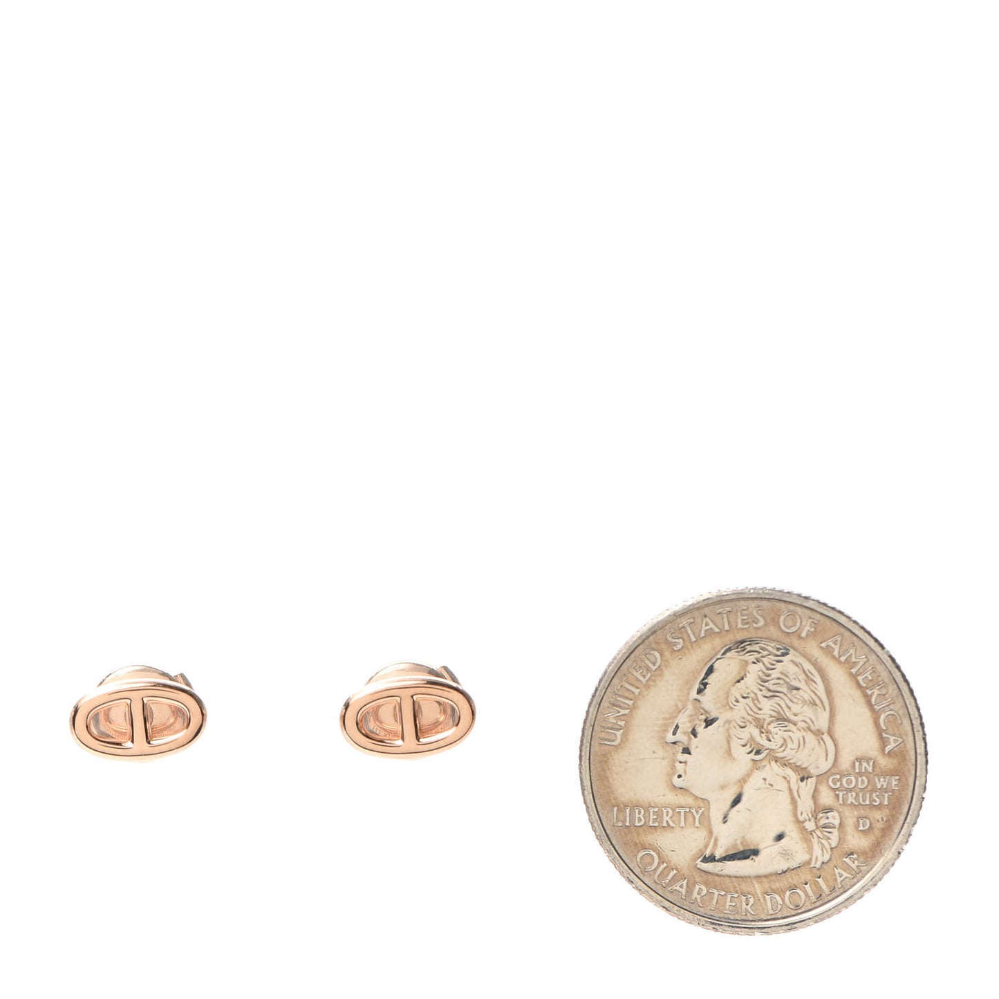 18K Rose Gold TPM Farandole Stud Earrings