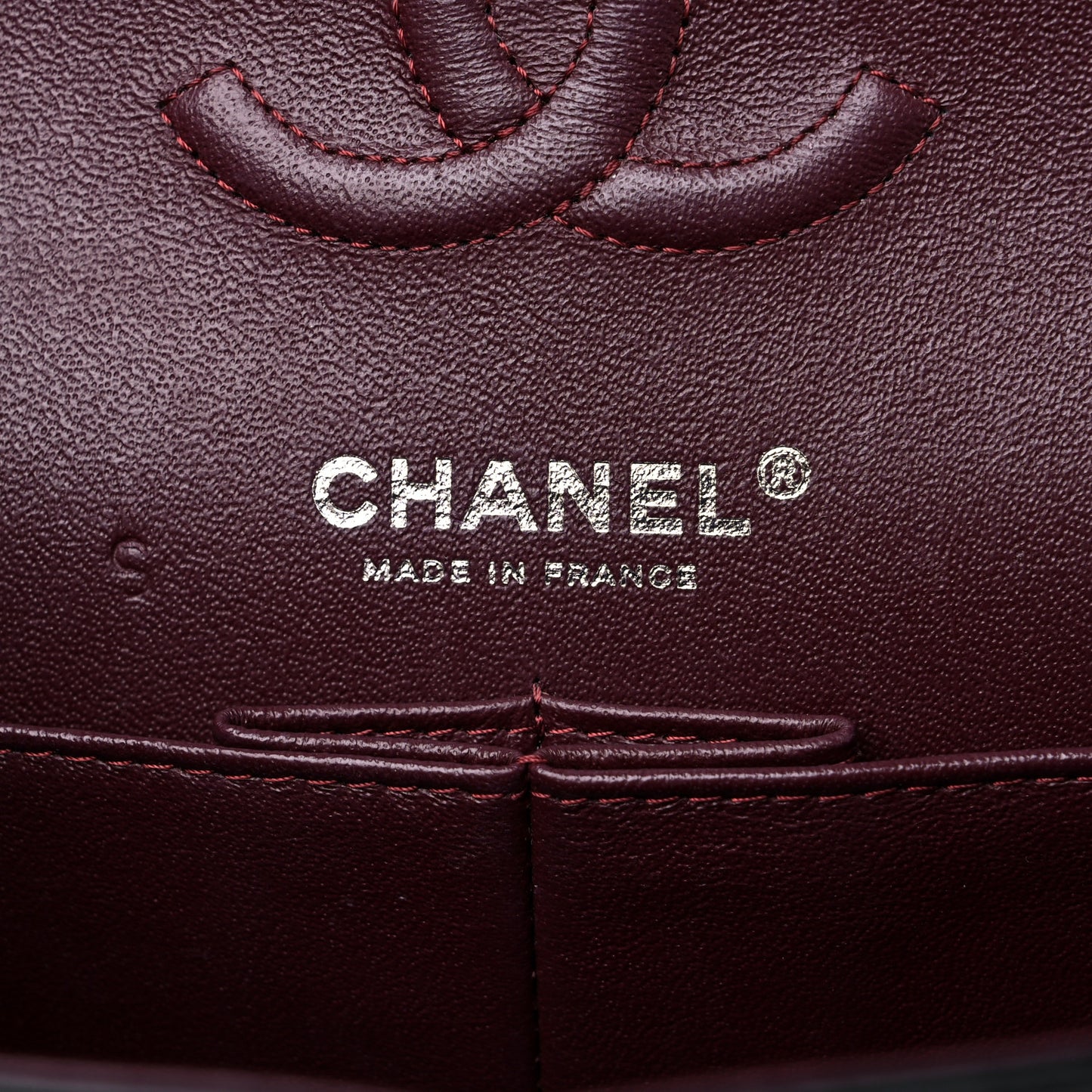 Lambskin Quilted Small Double Flap Black