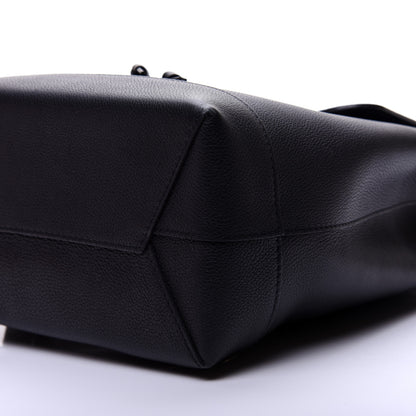Louis Vuitton Calfskin Lockme Backpack Black 6 of 12