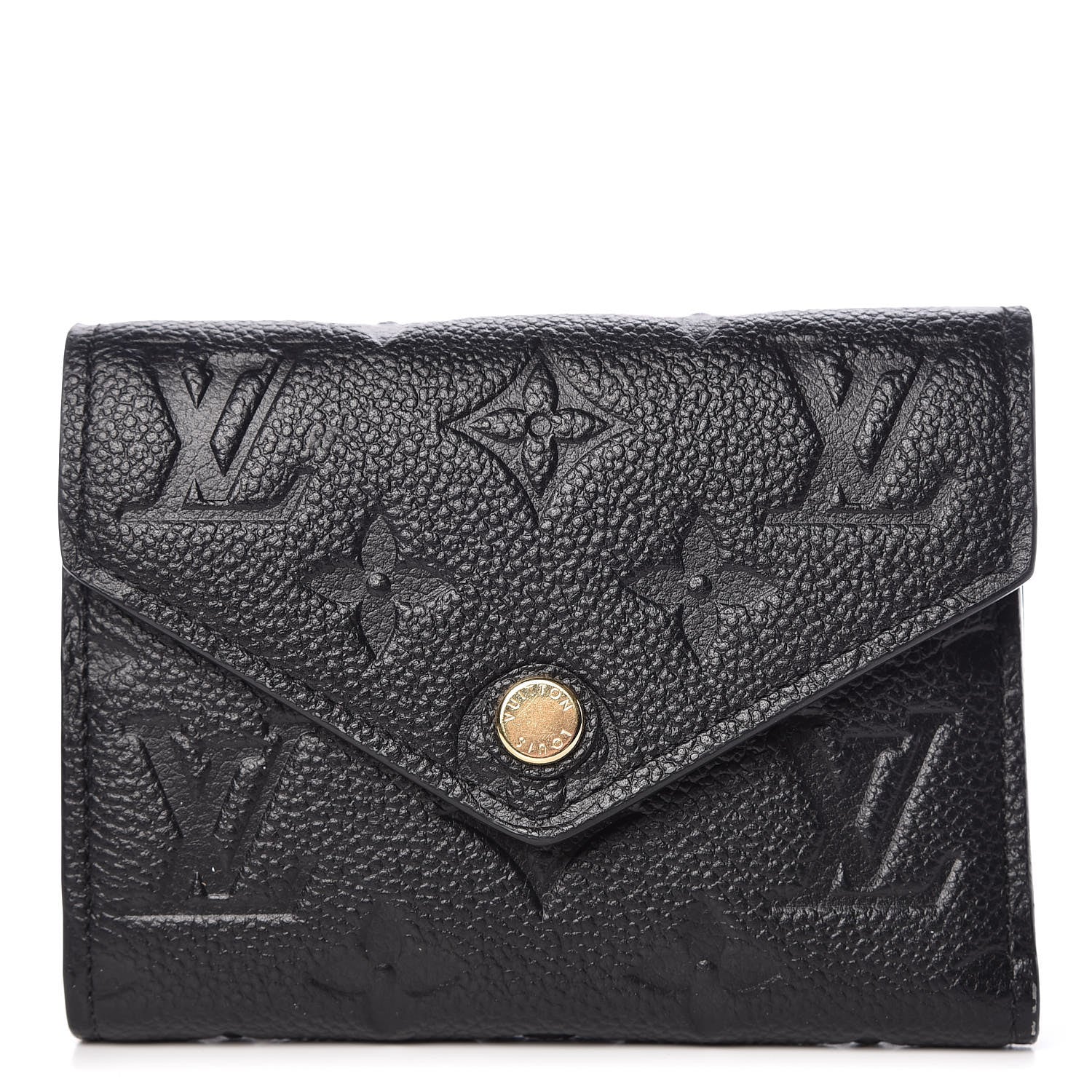 Louis Vuitton Empreinte Victorine Wallet Black 1 of 9