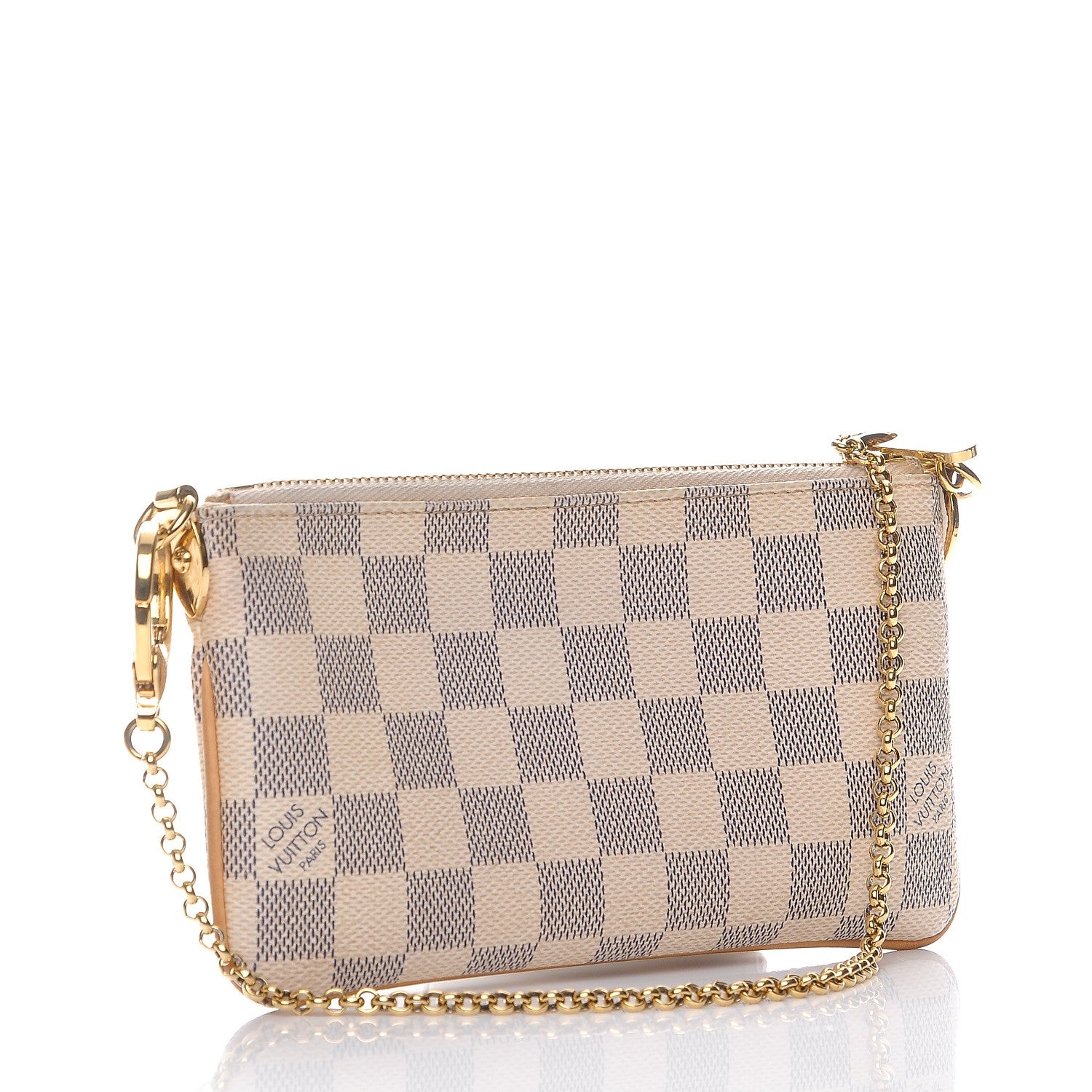 Louis Vuitton Damier Azur Pochette Milla MM 3 of 7