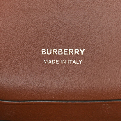 Burberry Velvet TB Mini Robin Crossbody Brown Black 6 of 8