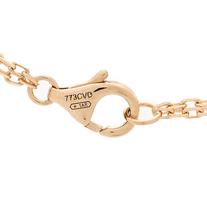 Cartier 18K Yellow Gold 2 Diamond LOVE Necklace 4 of 6