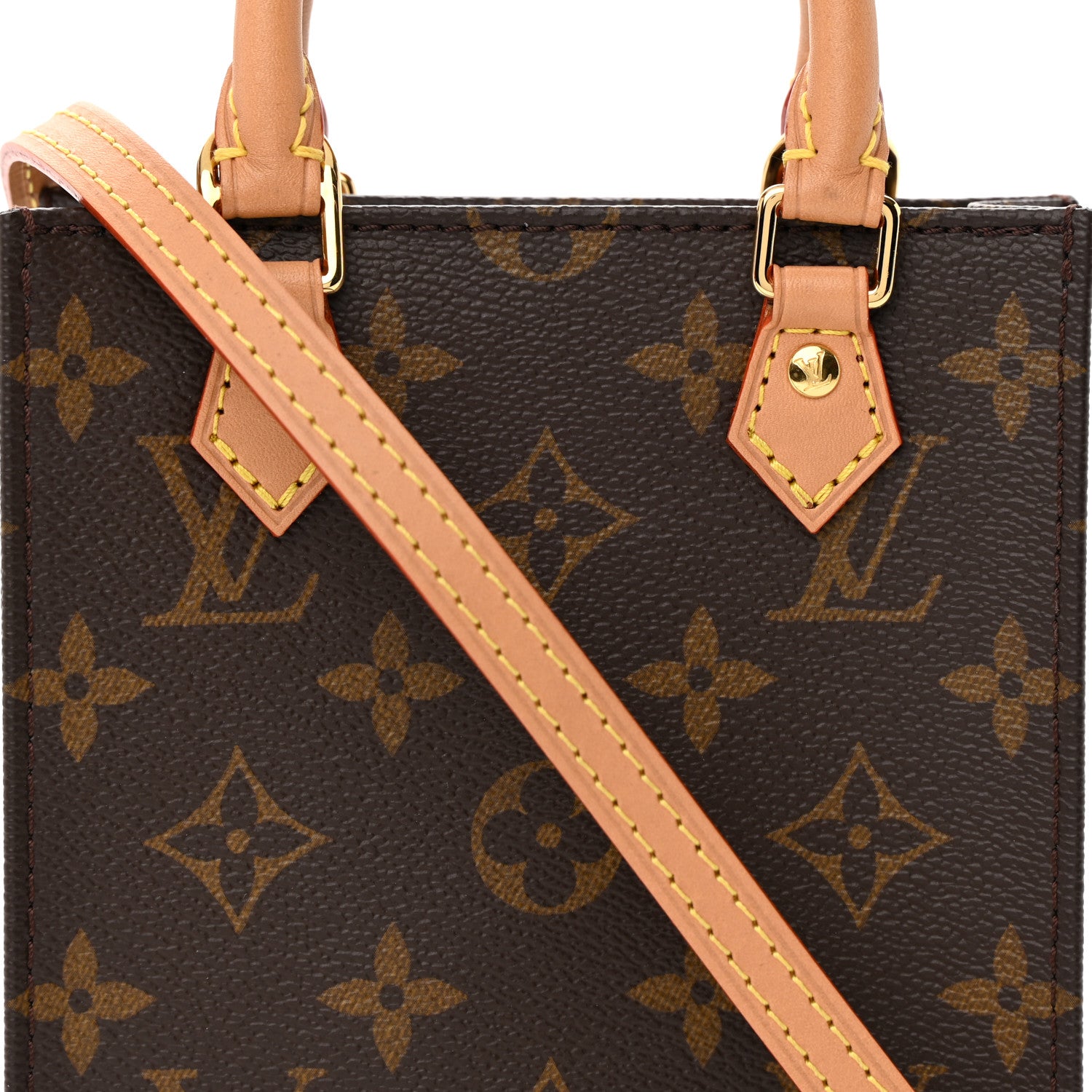 Louis Vuitton Monogram Petit Sac Plat 8 of 13