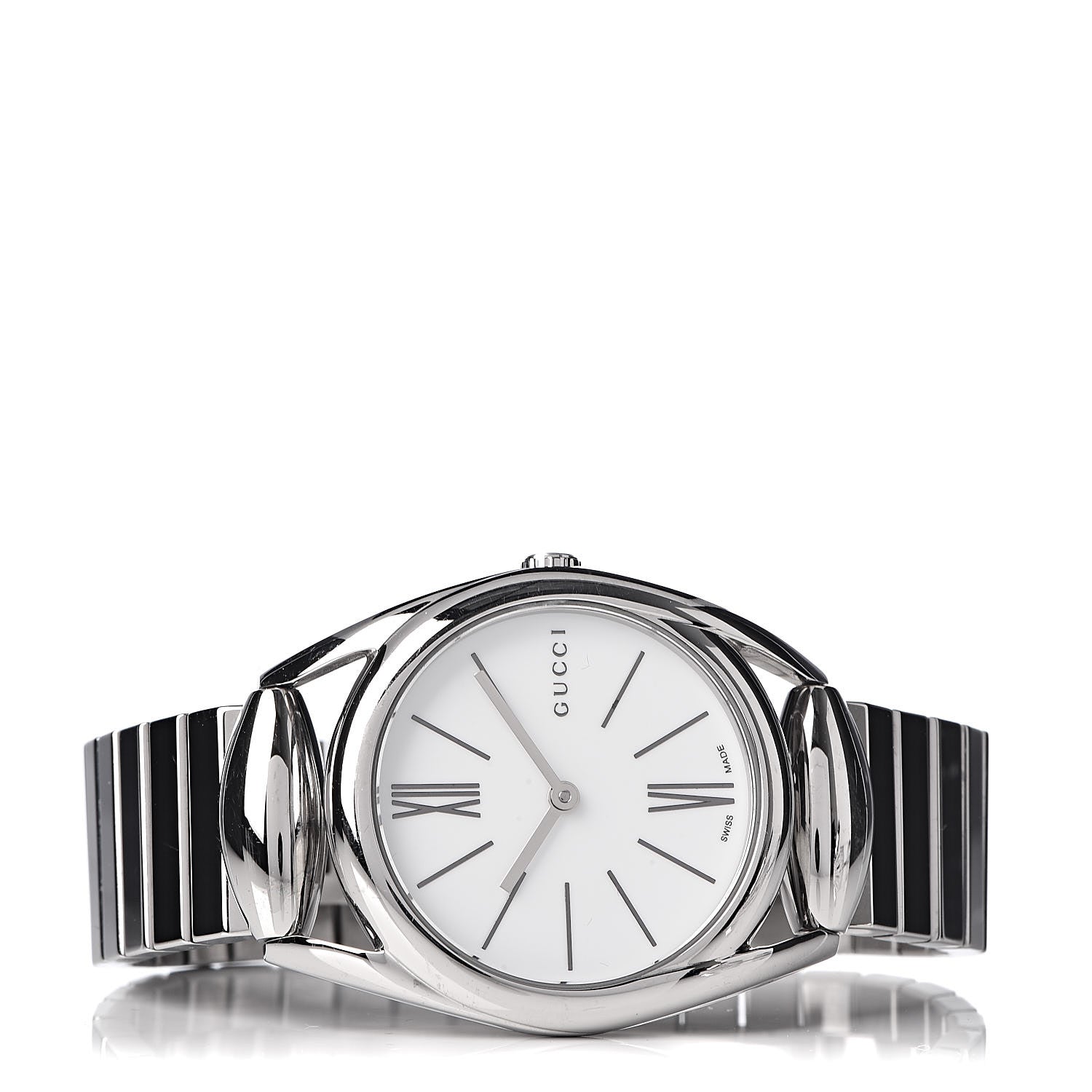 Gucci Stainless Steel 34mm Horsebit Quartz Watch 3 of 6