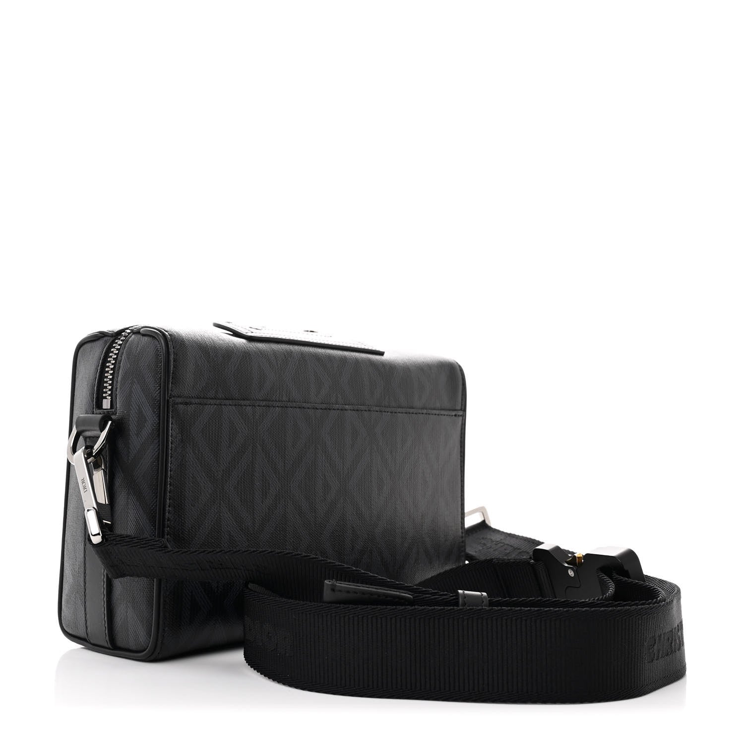 Christian Dior Canvas CD Diamond Lingot 22 Bag Black 3 of 10