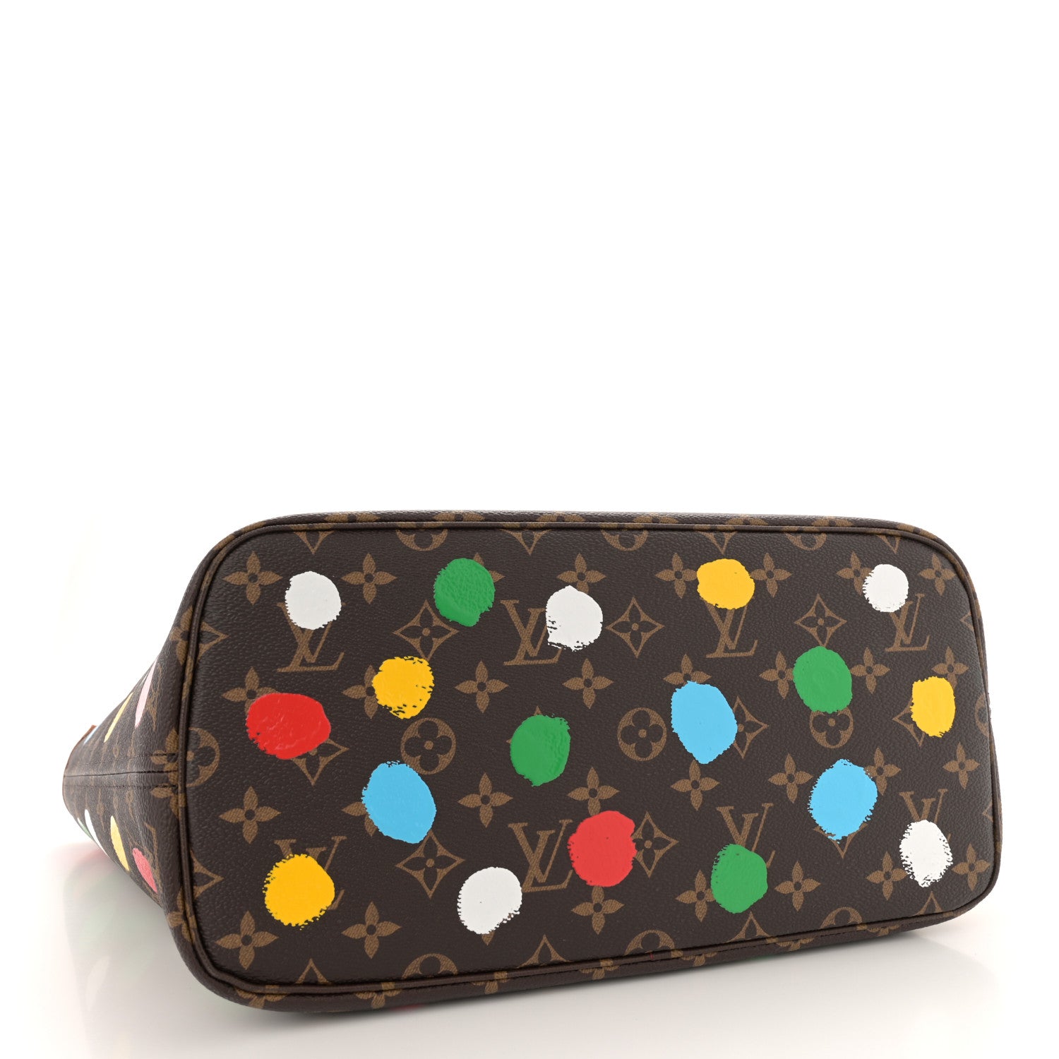 Louis Vuitton LV X YK Monogram Dots Neverfull MM 4 of 13