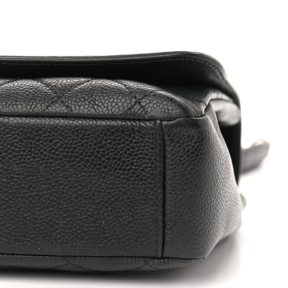 Chanel Caviar Quilted Medium CC Filigree Flap Black 10 of 10