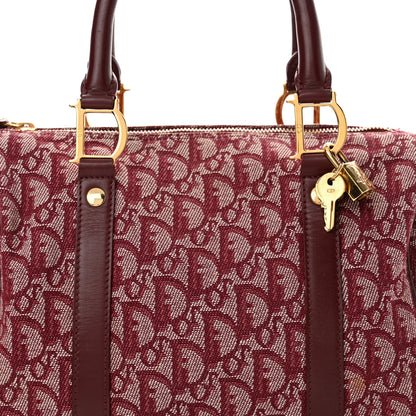 Christian Dior Monogram Boston Red 8 of 10