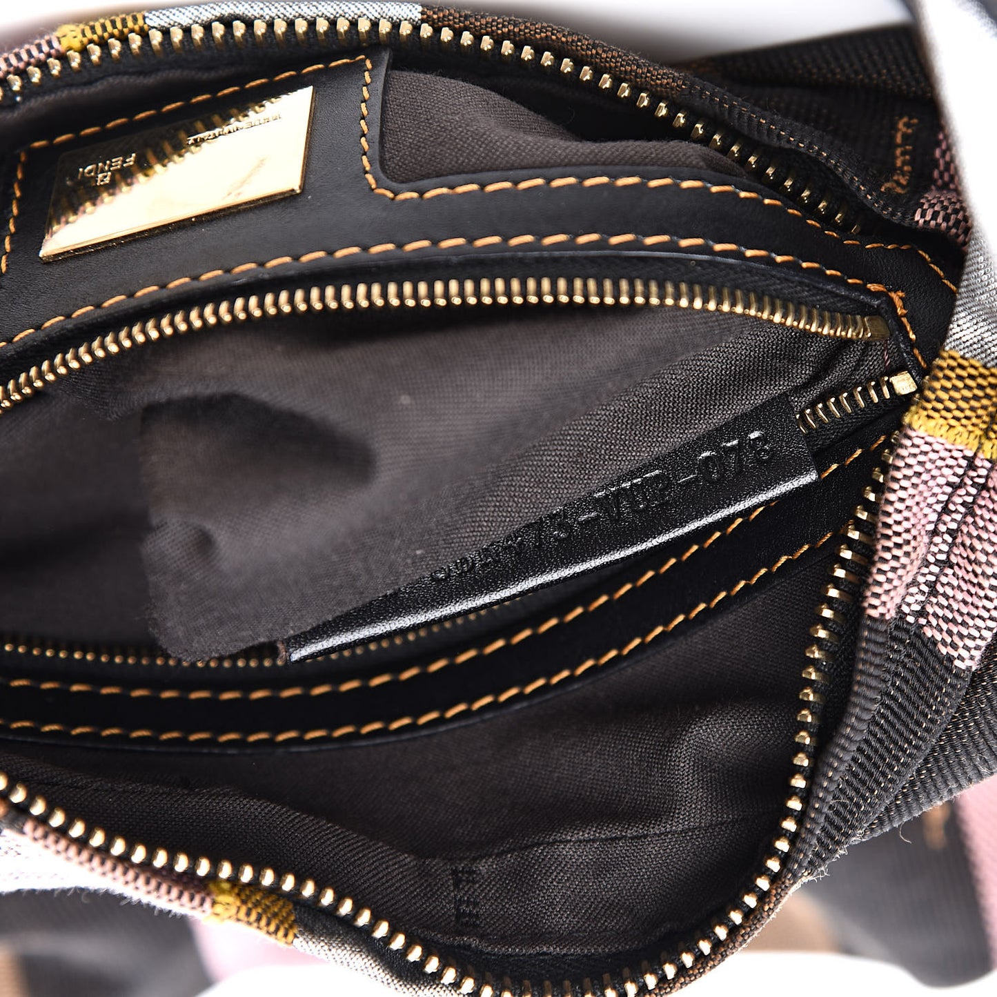 Pequin Small Chef Chain Hobo Multicolor Rosa Black