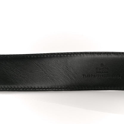 Gucci Calfskin Interlocking G 40mm Belt 85 34 Black 12 of 12