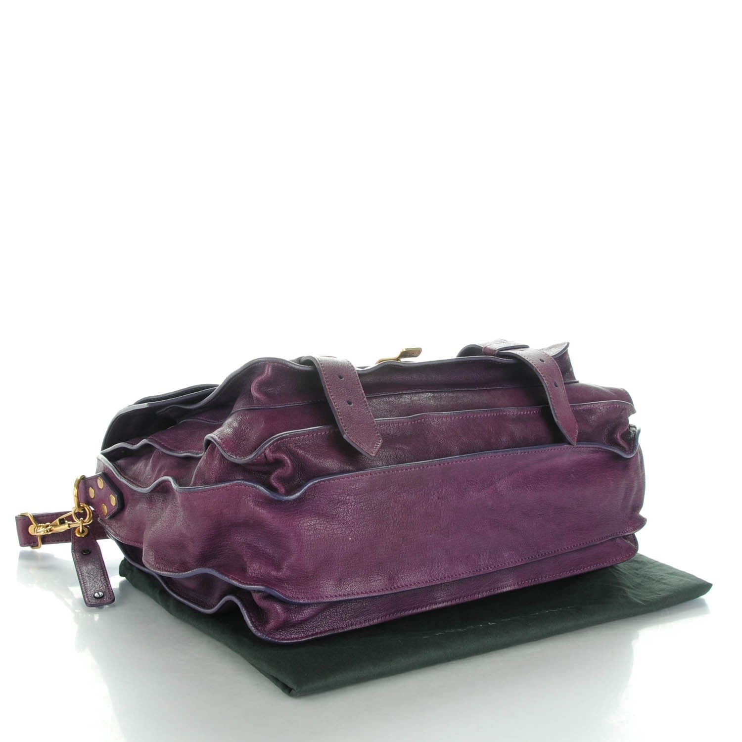 Proenza Schouler Lambskin Large PS1 Satchel Plum 4 of 8