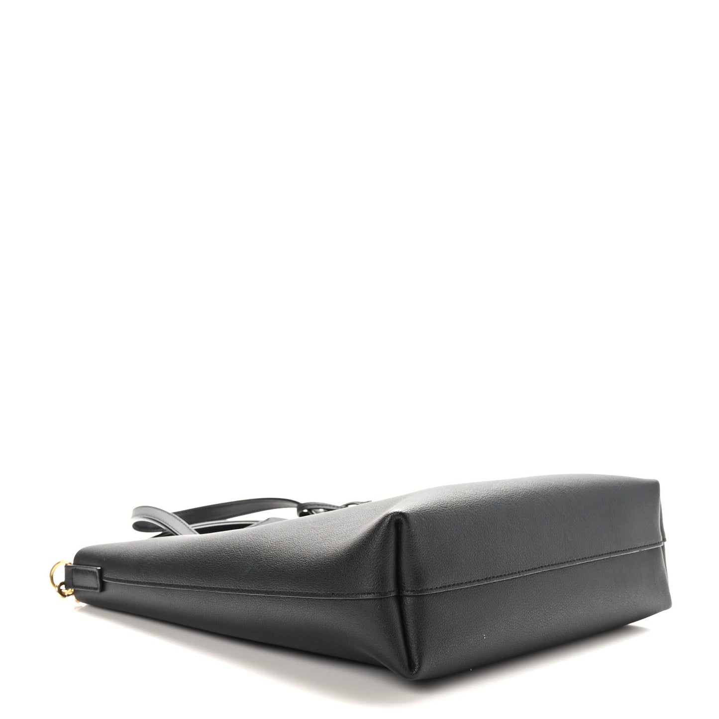 Calfskin Toy Shopping Tote Black
