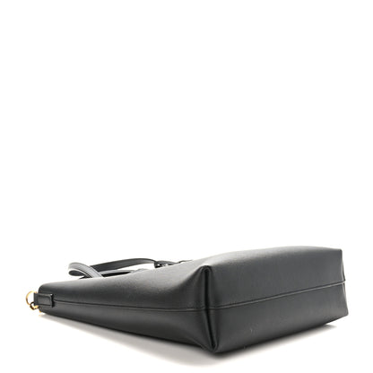 Saint Laurent Calfskin Toy Shopping Tote Black 4 of 9