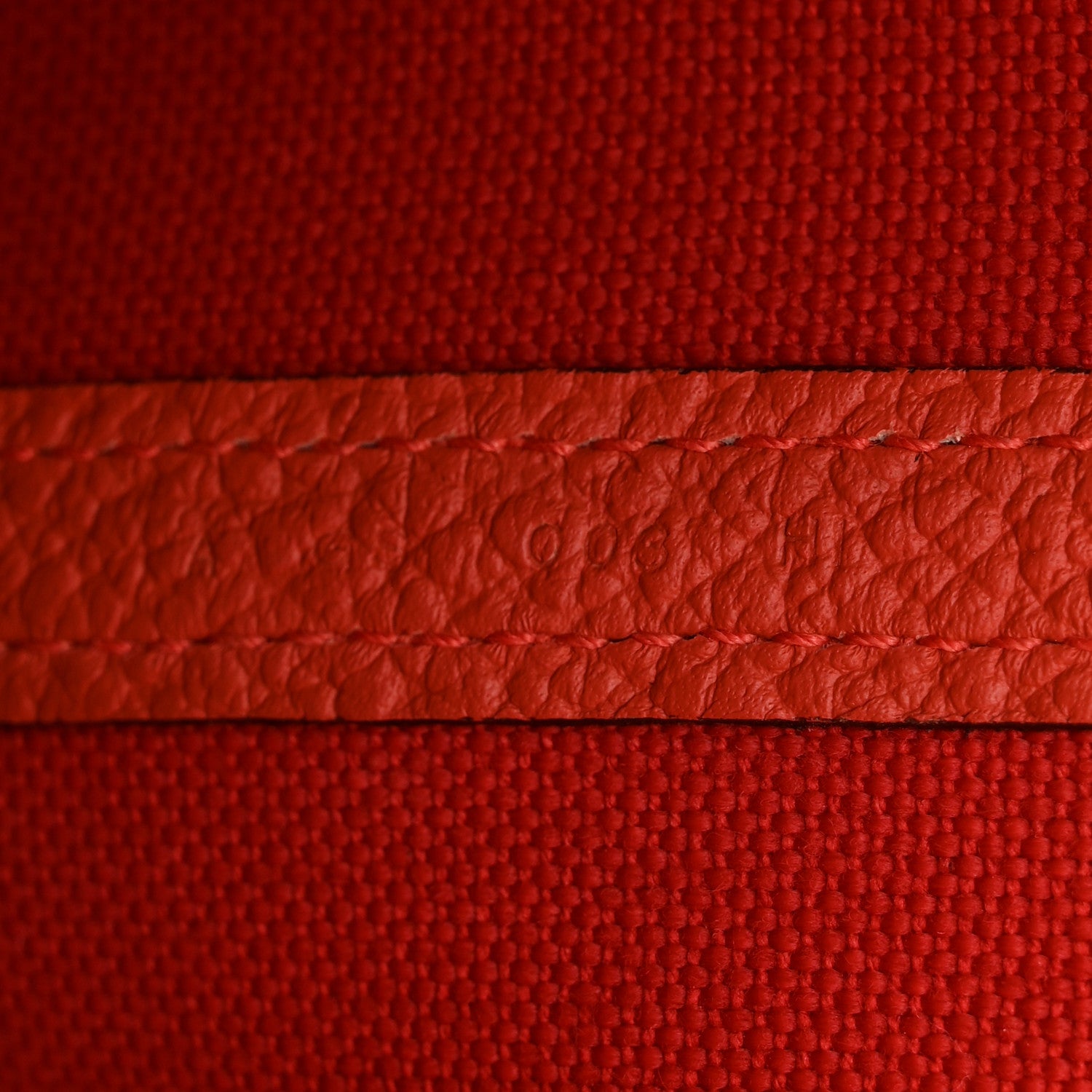 Hermes Toile Officier Negonda Garden Party 30 TPM Rouge Tomate Capucine 7 of 10