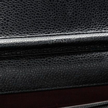 Chanel Caviar Quilted Wallet On Chain WOC Black 10 of 13