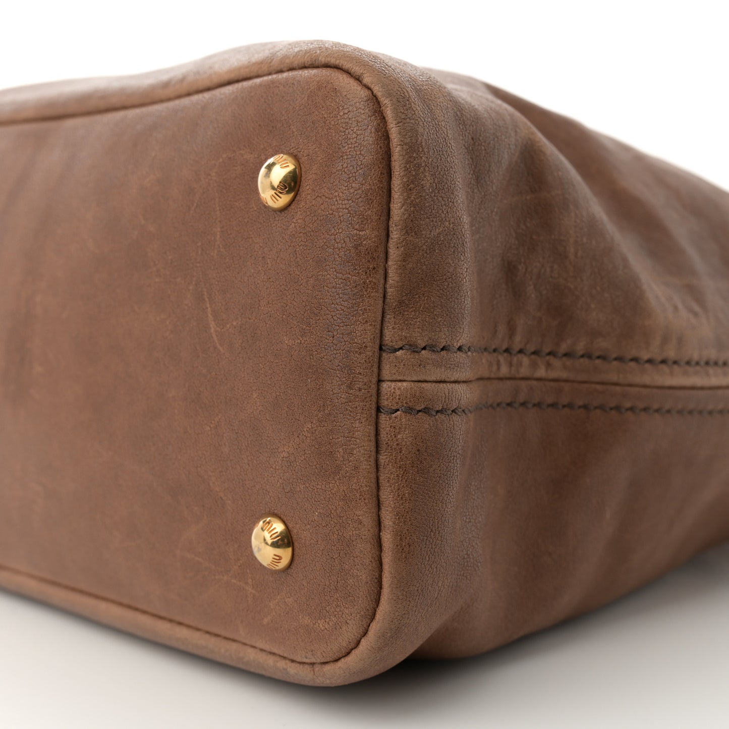 Nappa Aviator Medium Aventure Bag Rovere
