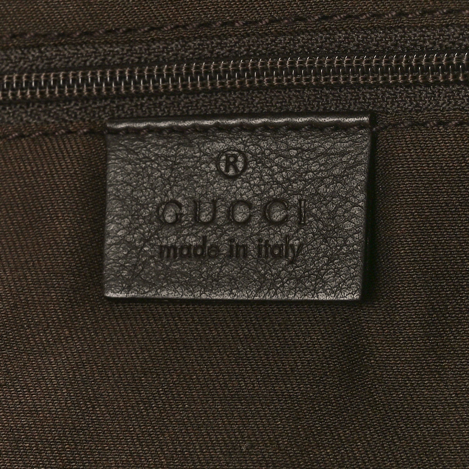 Gucci Monogram Medium D Gold Tote Bag Brown 6 of 12