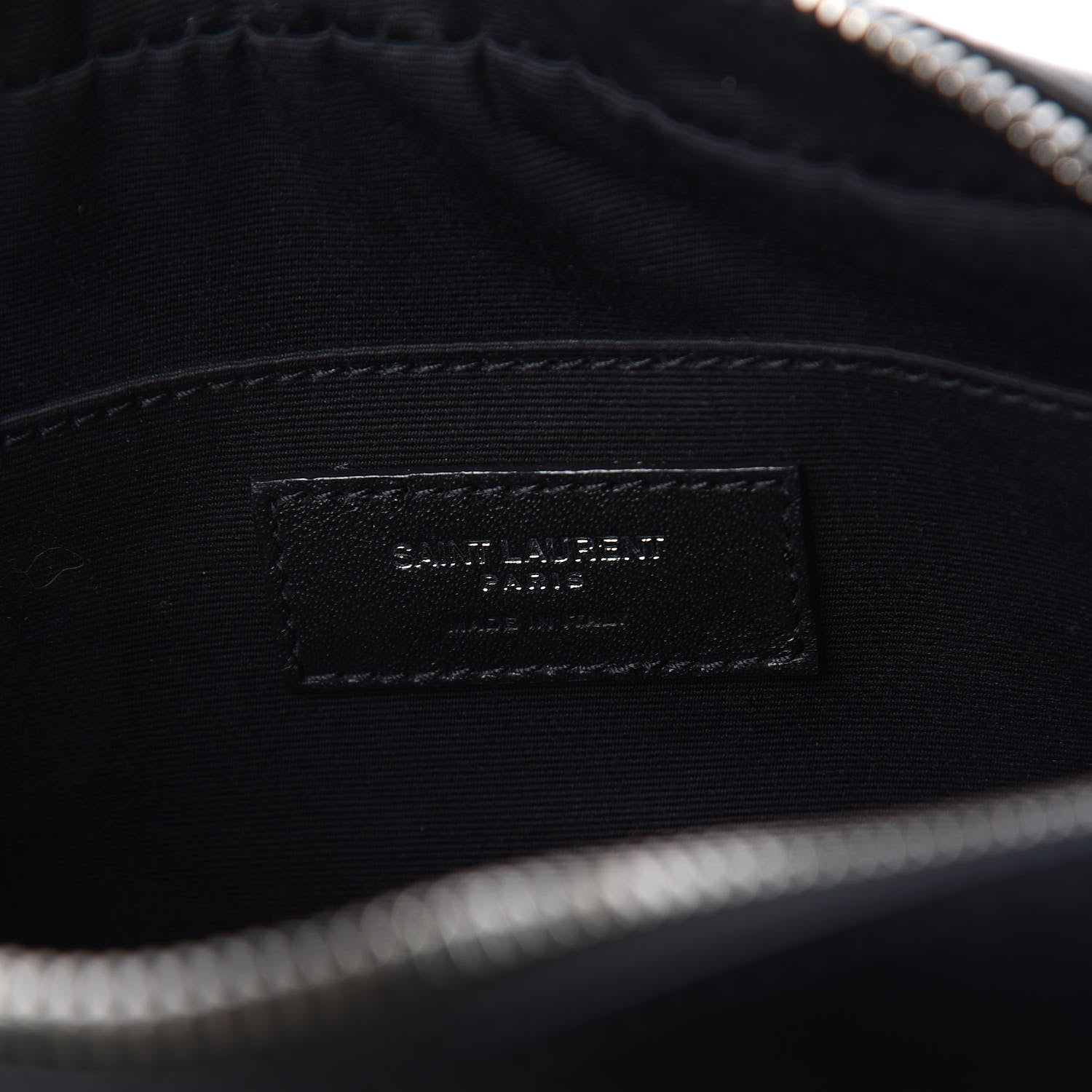 Saint Laurent Calfskin Monogram Star Lou Camera Bag Black 9 of 12