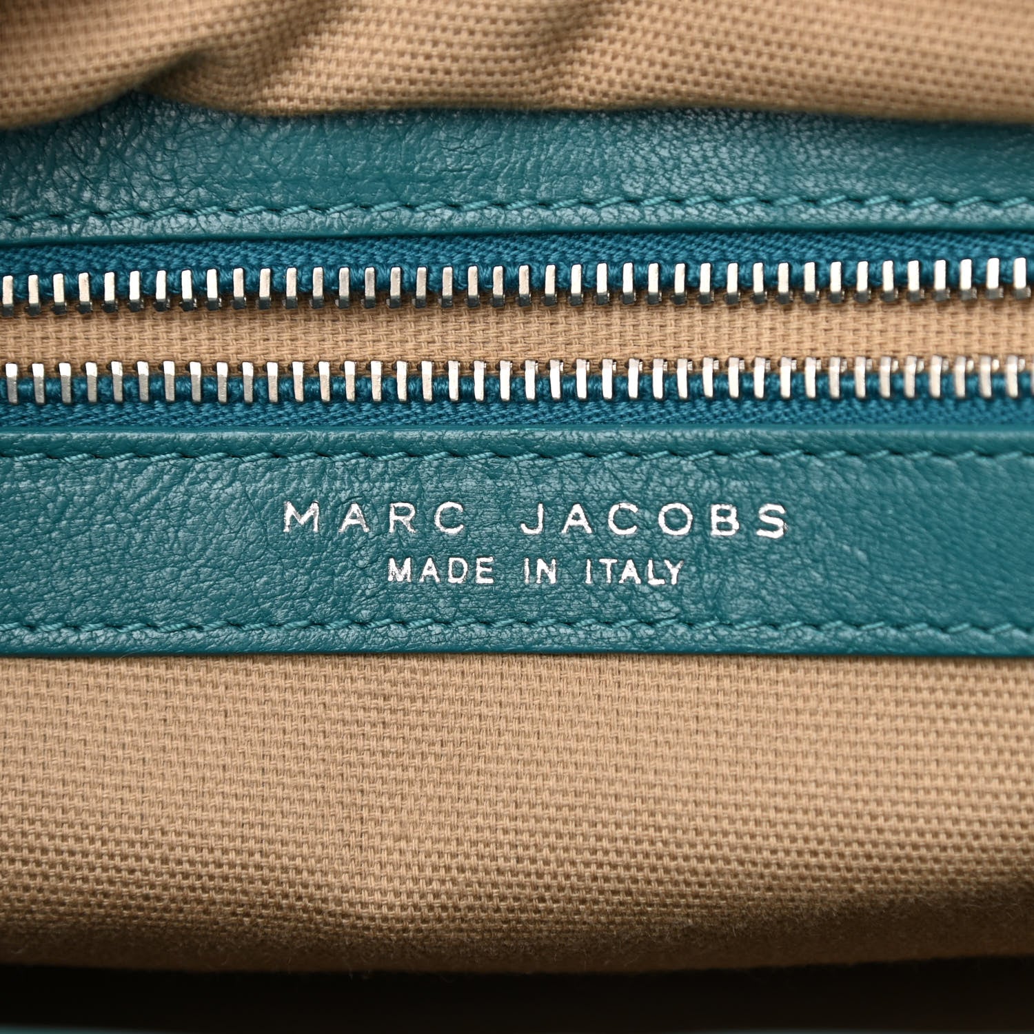 Marc Jacobs Rubber Coated Calfskin Antonia Satchel Blue 6 of 8