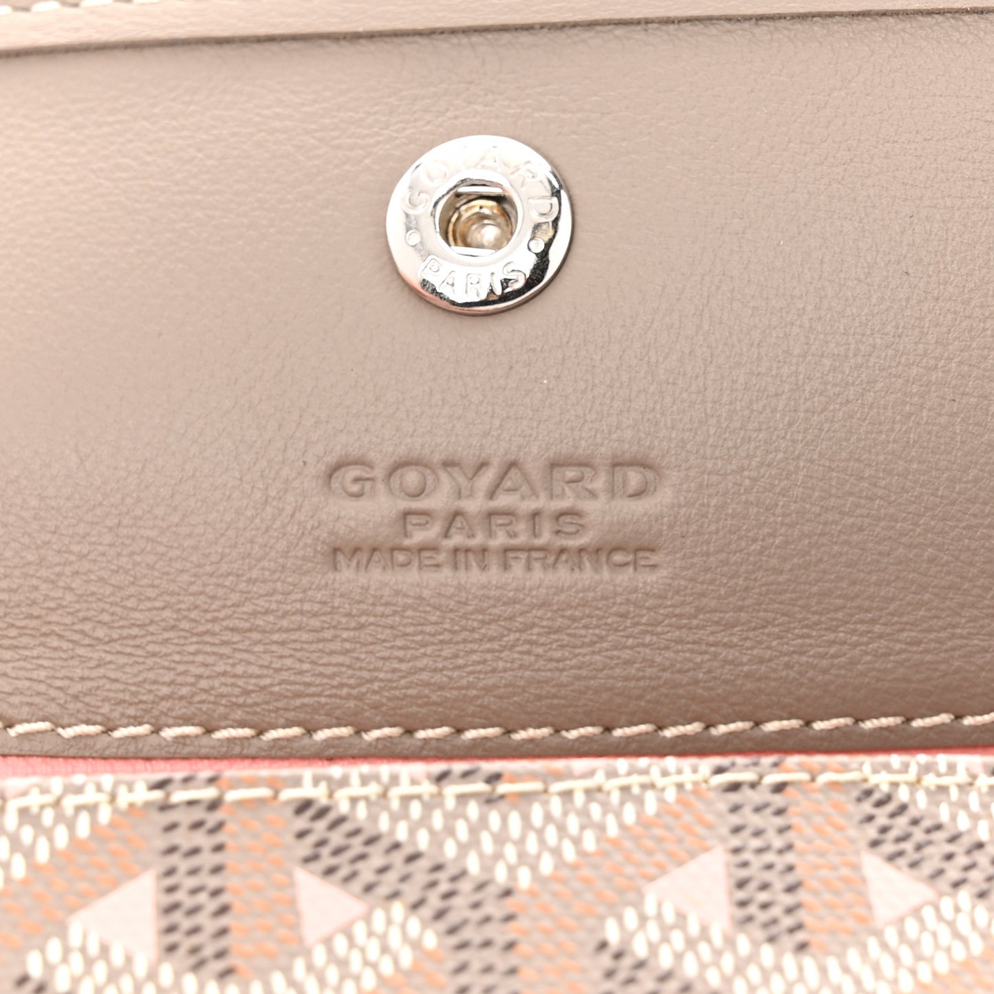 Goyardine Saint Louis Claire Voie GM Grege Powder Pink