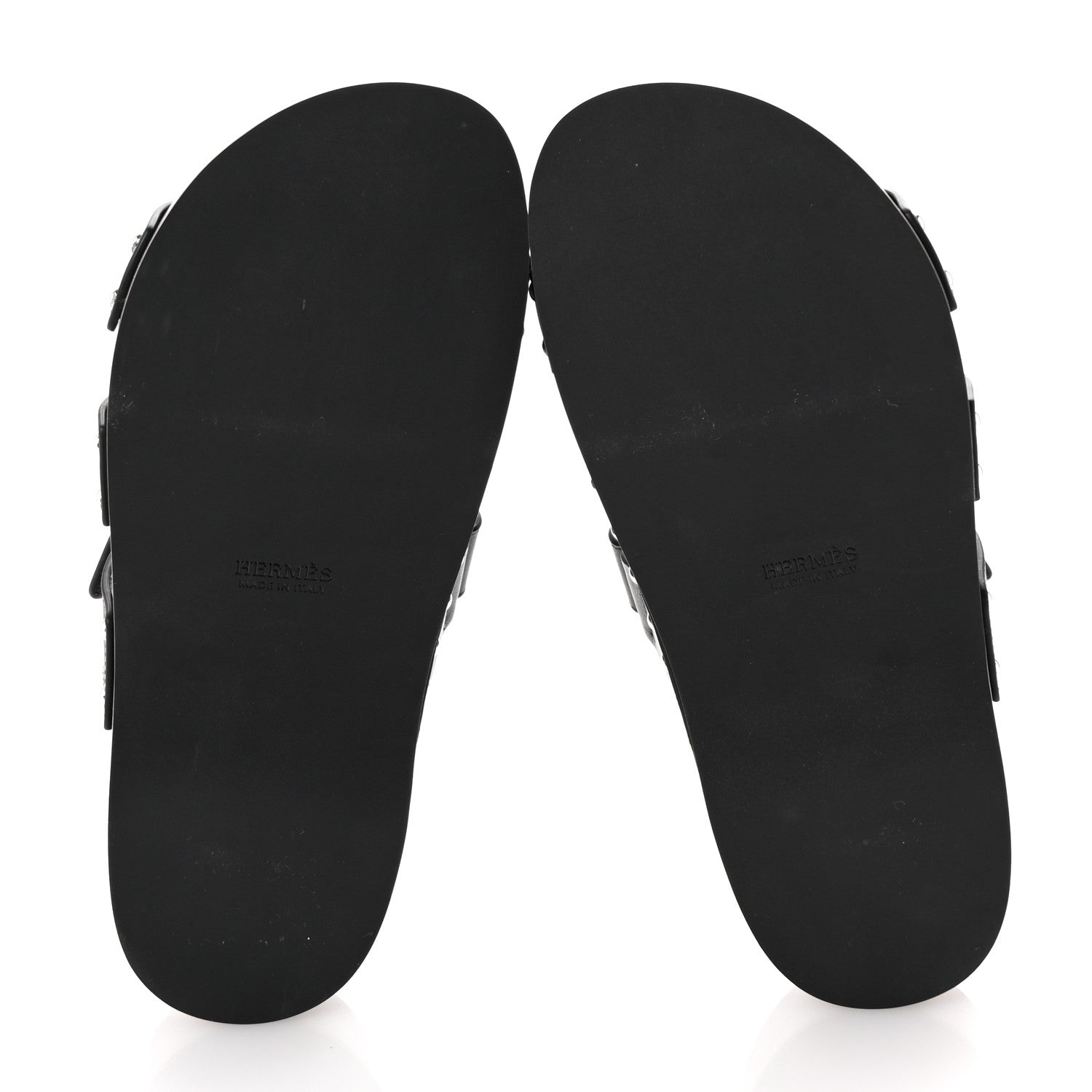 Hermes Calfskin Womens Kos Clog 37 Black 6 of 10