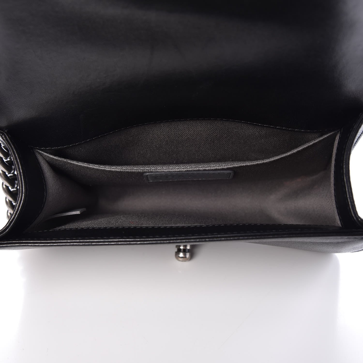Chanel Lambskin Quilted Small Boy Flap Black 5 of 7