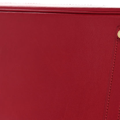 Hermes Tadelakt Ghillies Birkin 35 Rubis 12 of 12