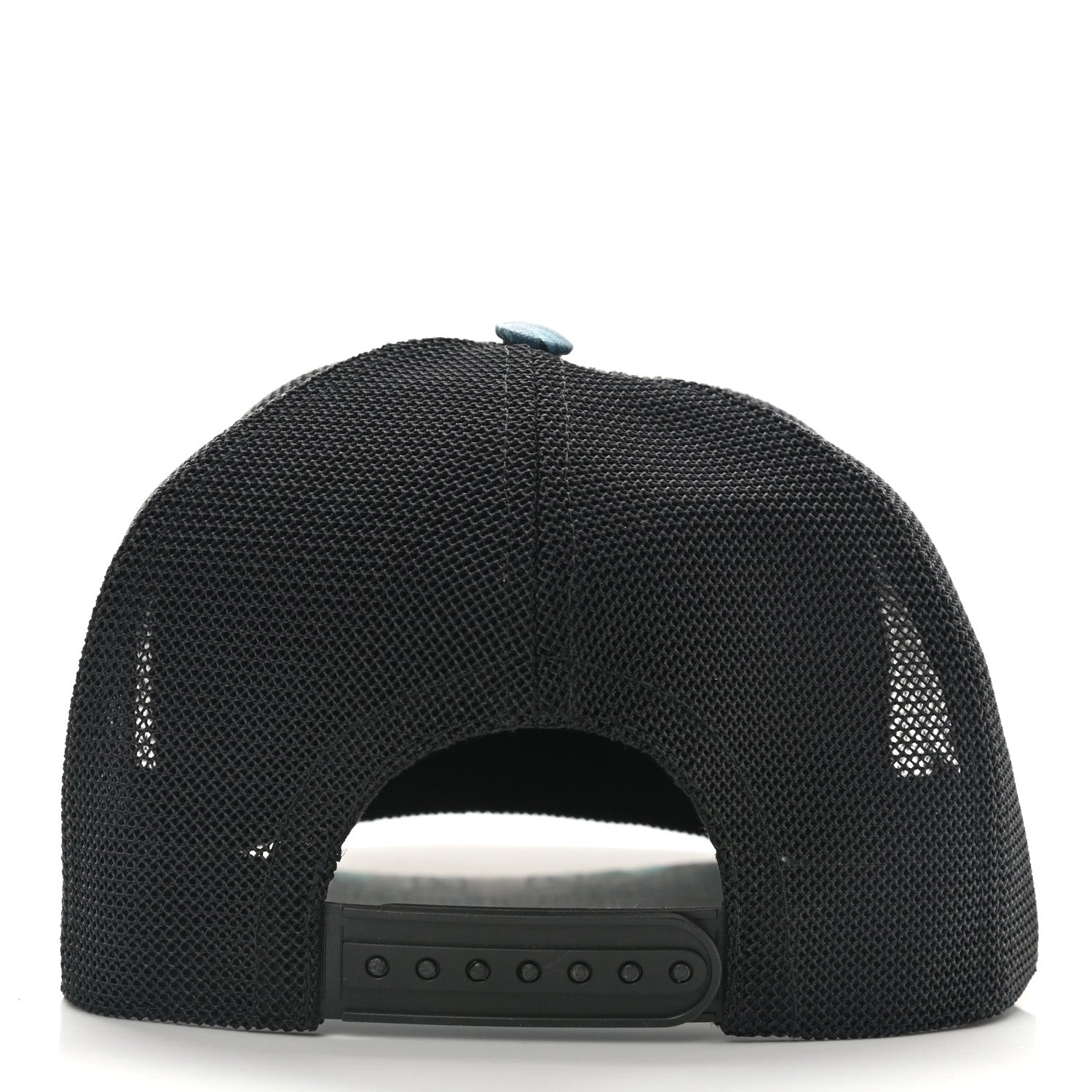 Gucci GG Supreme Monogram Blooms Baseball Hat XXL Beige Blue Navy 6 of 8