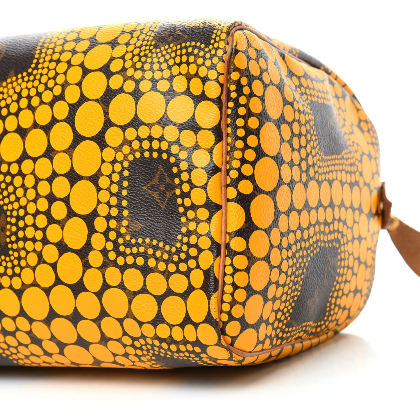 Monogram Kusama Town Speedy 30 Yellow