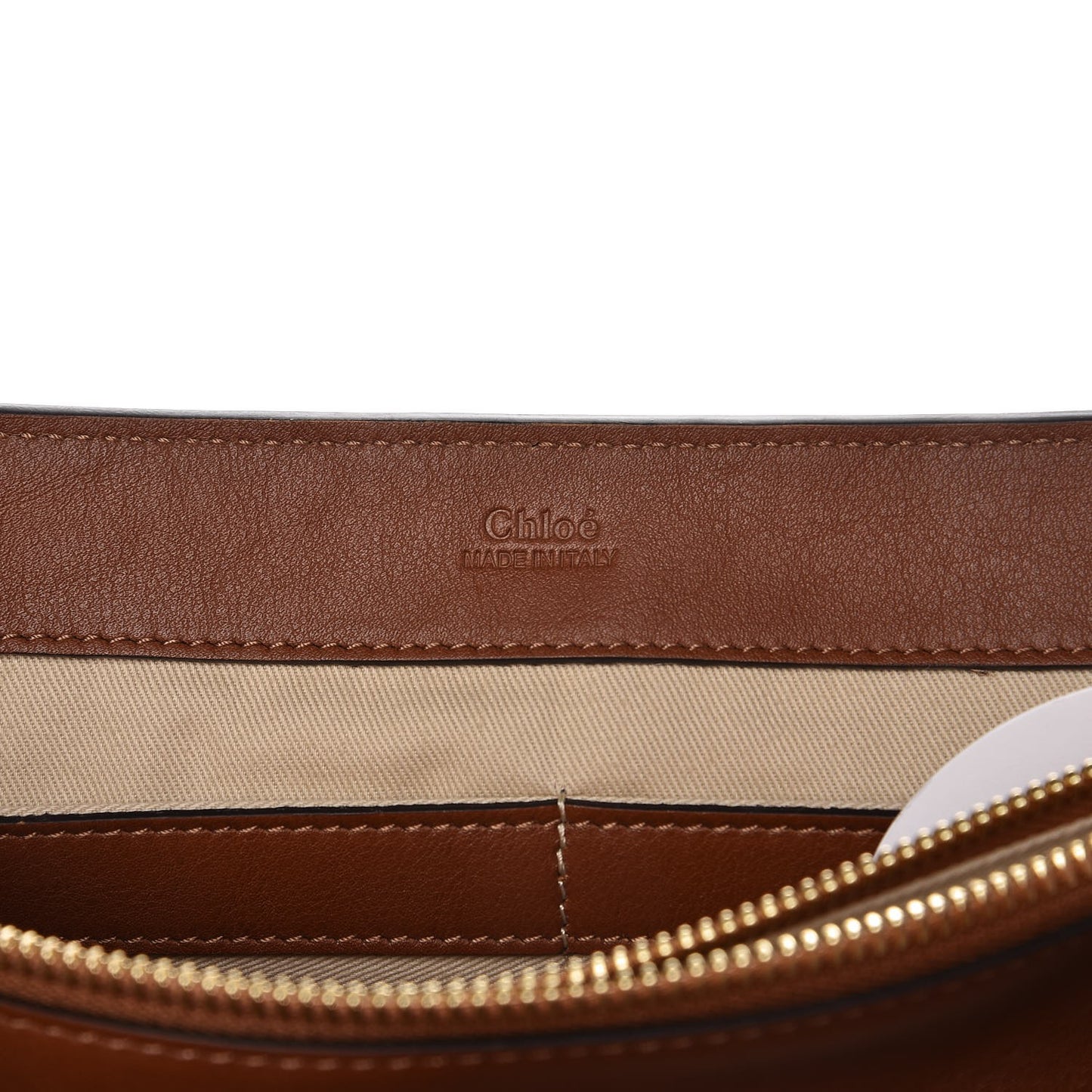 Calfskin Medium Faye Day Shoulder Bag Tan