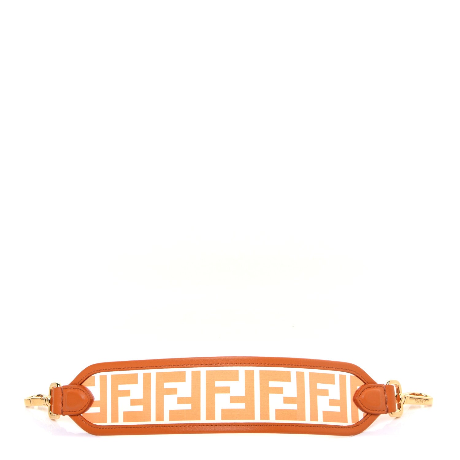 Fendi TPU FF Calfskin Mini Strap You Aranciata 1 of 5