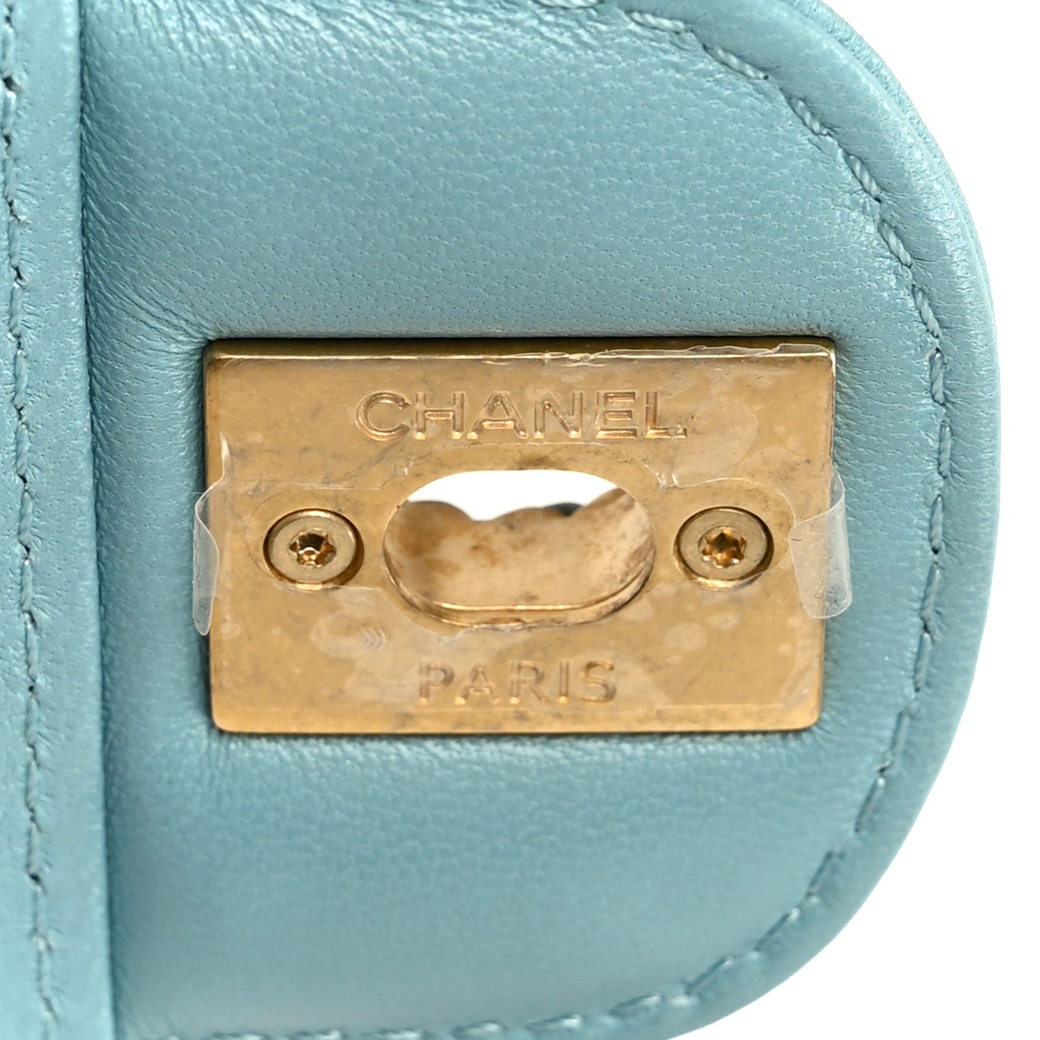 Chanel Lambskin Quilted Mini Strass On Top Flap Blue 7 of 11